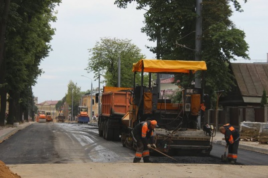 Чтобы снять транспортное напряжение в центре Гродно, часть улицы Дзержинского откроют для движения в течение нескольких дней