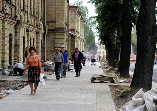 Чтобы снять транспортное напряжение в центре Гродно, часть улицы Дзержинского откроют для движения в течение нескольких дней