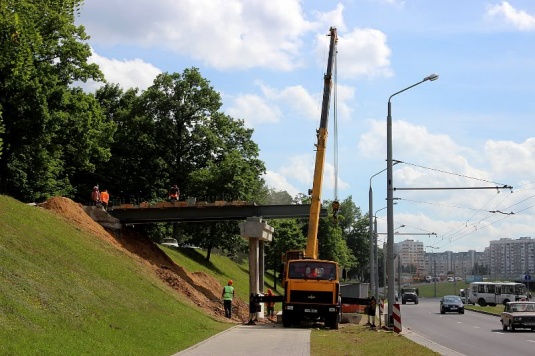 Чтобы снять транспортное напряжение в центре Гродно, часть улицы Дзержинского откроют для движения в течение нескольких дней