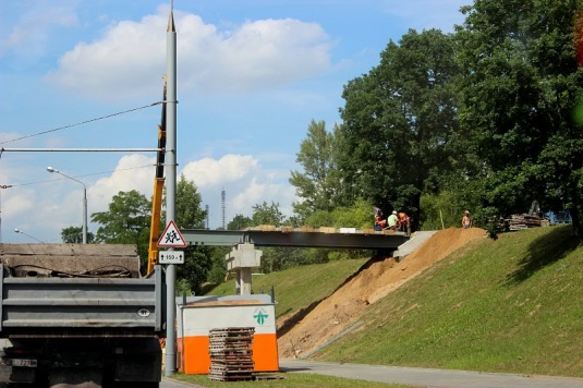Чтобы снять транспортное напряжение в центре Гродно, часть улицы Дзержинского откроют для движения в течение нескольких дней