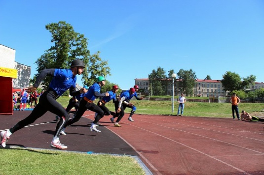 В Гродно проходит республиканский чемпионат по пожарному спорту