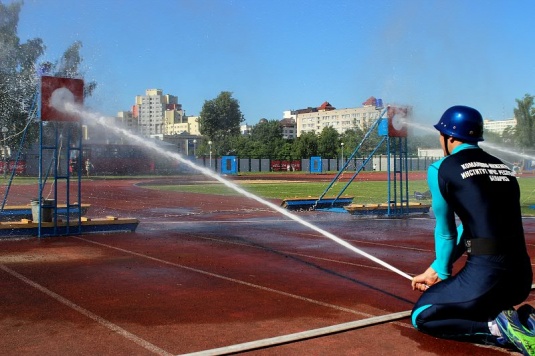 В Гродно проходит республиканский чемпионат по пожарному спорту