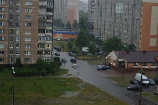 Очередной ливень вновь “проверил” Гродно на прочность