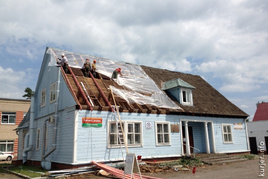 Сюрпризы на крыше