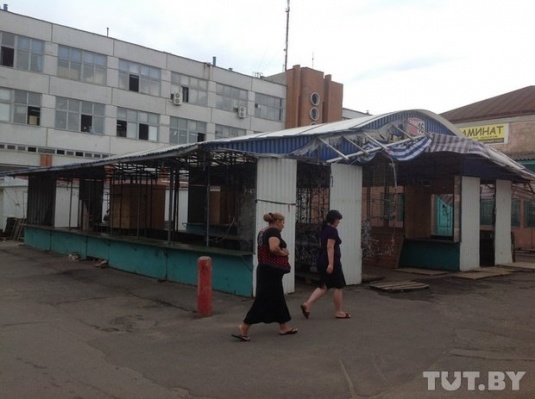 Забастовка на Центральном рынке в Бобруйске: предприниматели массово не вышли на работу