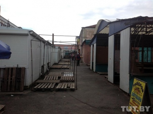 Забастовка на Центральном рынке в Бобруйске: предприниматели массово не вышли на работу