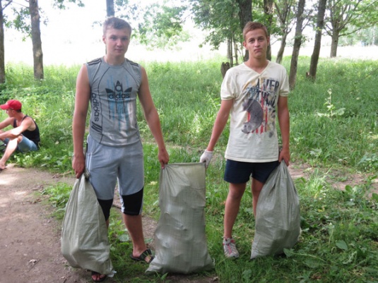 Уборка леса состоялась
