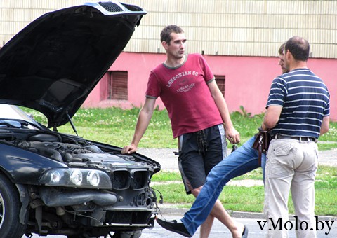 Авария на перекрестке улиц Громадовской и Галицкого