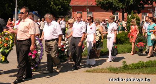 День Независимости отпраздновали в Лунинце День Независимости отпраздновали в Лунинце