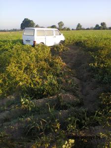 Пьяный водитель разбил голову на взятом в ремонт бусе Пьяный водитель разбил голову на взятом в ремонт бусе