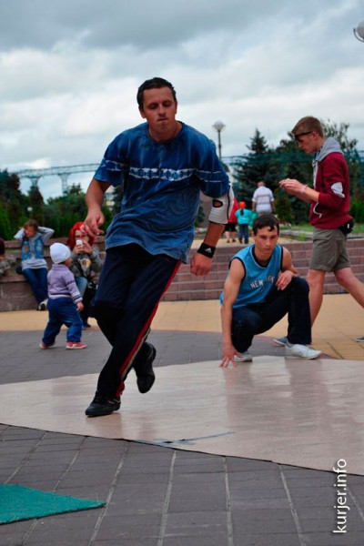 В Солигорске прошёл музыкально-танцевальный джем (фото)