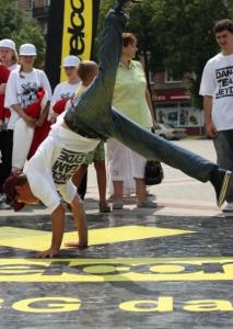 Лунинец готовится к брейк-данс чемпионату