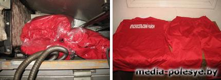 Погранслужба «Речица» пресекла ввоз российским проводником партии спортивных костюмов