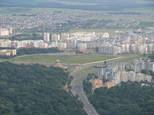Фотовпечатления от полета над Гродно на воздушном шаре
