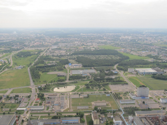 Фотовпечатления от полета над Гродно на воздушном шаре