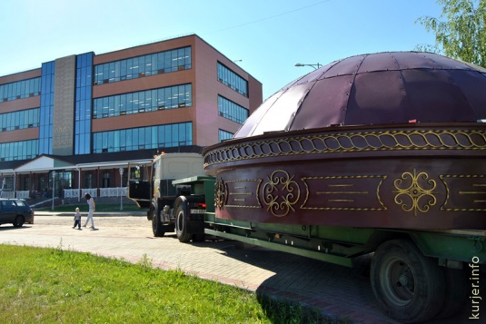 В Слуцке появился «минарет»