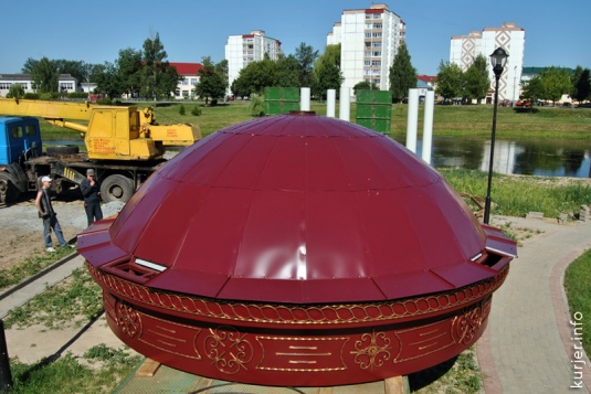 В Слуцке появился «минарет»