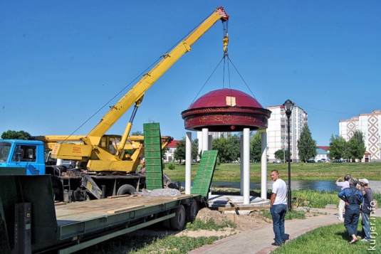 В Слуцке появился «минарет»