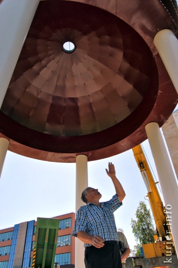 В Слуцке появился «минарет»