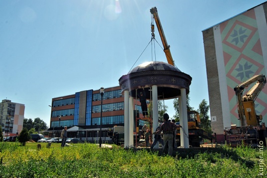 В Слуцке появился «минарет»