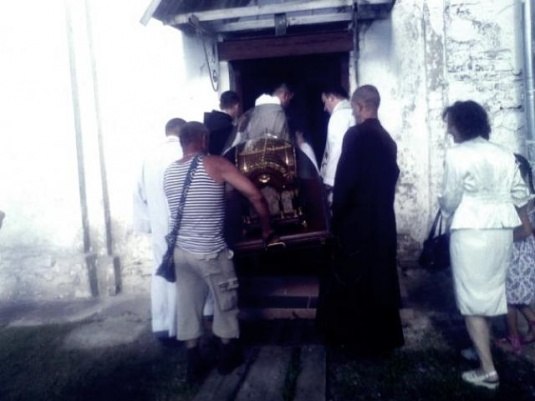 У Мсціславе дэманстраваліся мошчы святой Тэрэзы