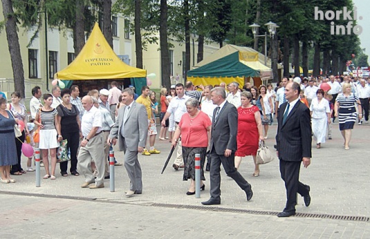 Горкі. Дзень горада: ад шэсця да салюту. Фотаздымкі