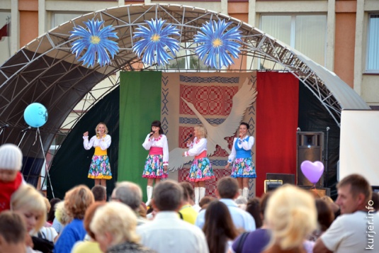 День Независимости-2013 в Слуцке. Вечер