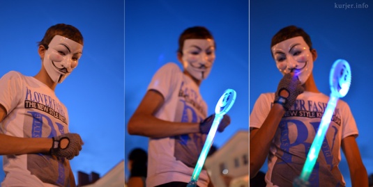 День Независимости-2013 в Слуцке. Вечер