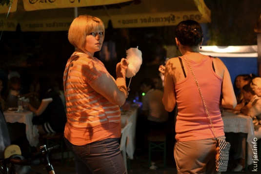 День Независимости-2013 в Слуцке. Вечер