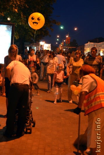 День Независимости-2013 в Слуцке. Вечер