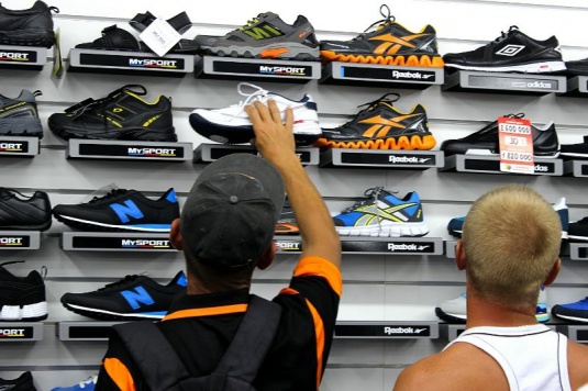 Фоторепортаж: в Гродно прошла ночь распродаж