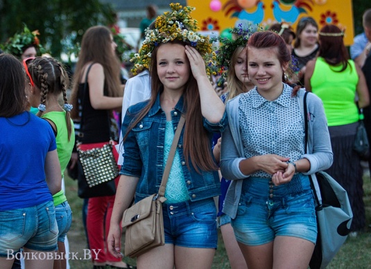 Ваўкавыск святкаваў Купалле (фота)