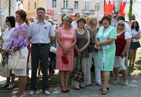 В Поставах отметили главный государственный праздник — День Независимоcти (+фото)