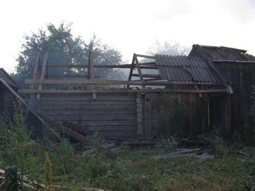 В Дрибинском районе дети сожгли сарай и едва не унитожили две бани
