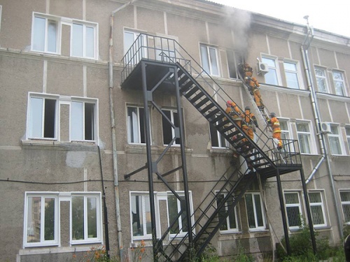 В административном здании Могилевского автомобильного завода имени Кирова произошел пожар