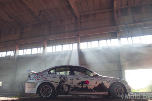 «Японская BMW» в Молодечно. (фото и видео)