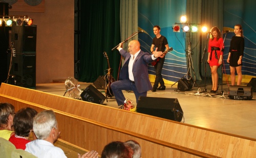 9 июля в Поставах выступил Александр Солодуха