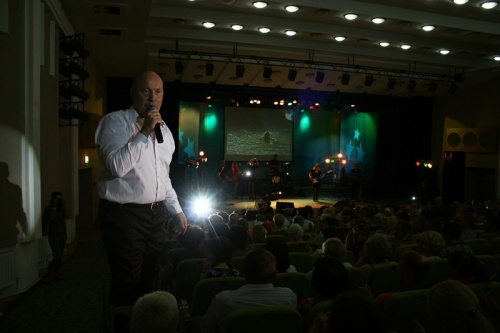 9 июля в Поставах выступил Александр Солодуха