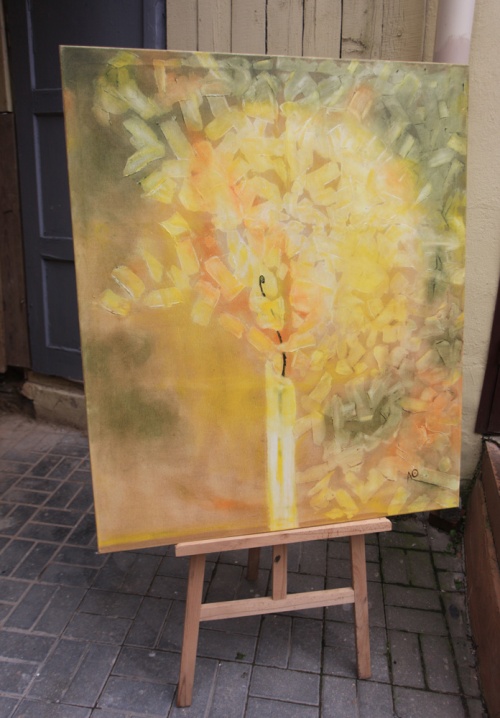 Фоторепортаж: в галерее “Крыга” гродненцам предложили взглянуть на Гродно глазами иностранных художников