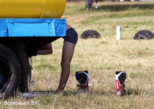 В Волковыске прошли соревнования по мотокроссу