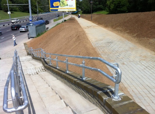 Пешеходный переход за Румлевским мостом в Гродно ликвидирован: открыт мост для пешеходов