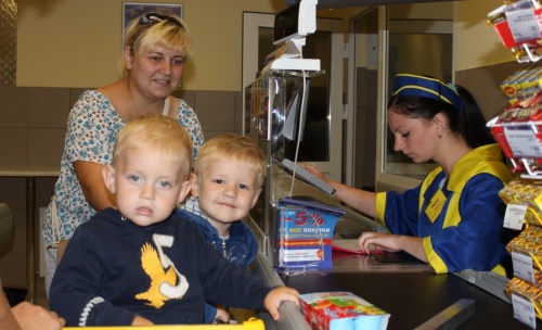 Фоторепортаж: открытие десятого магазина “Евроопт” в Гродно