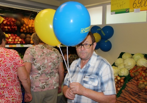 Фоторепортаж: открытие десятого магазина “Евроопт” в Гродно