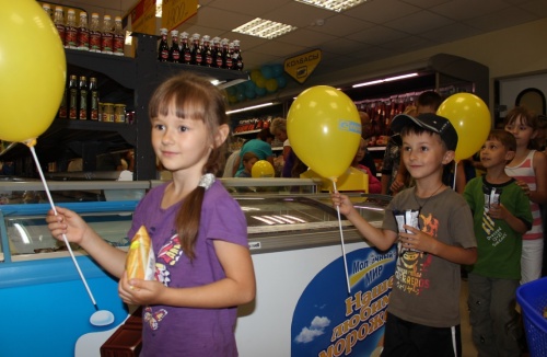 Фоторепортаж: открытие десятого магазина “Евроопт” в Гродно