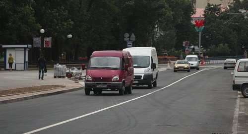 Движение по улице Дзержинского открыто, общественный транспорт пустят позже