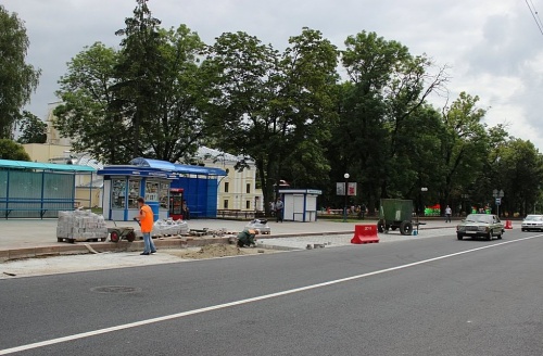 Движение по улице Дзержинского открыто, общественный транспорт пустят позже
