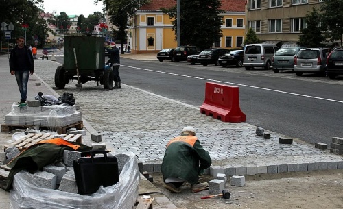 Движение по улице Дзержинского открыто, общественный транспорт пустят позже