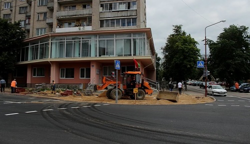 Движение по улице Дзержинского открыто, общественный транспорт пустят позже