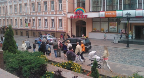 На пешеходной улице Советской в Гродно была сбита девушка