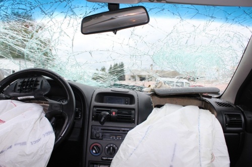 В Гродно водитель Opel отвлекся и не увидел встречный скутер